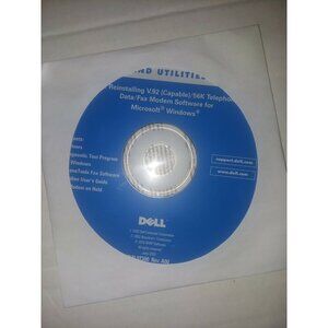 Dell Drivers and Utilities for V.92/56K Telephony Data/Fax Voice Modem Software